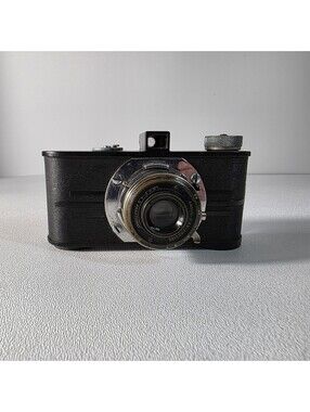 Vintage Argus-Ilex-Precise Black 35mm Camera As Is Untested